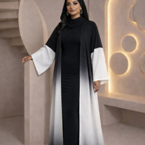 Kimono dégradé noir