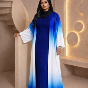 Kimono dégradé bleu